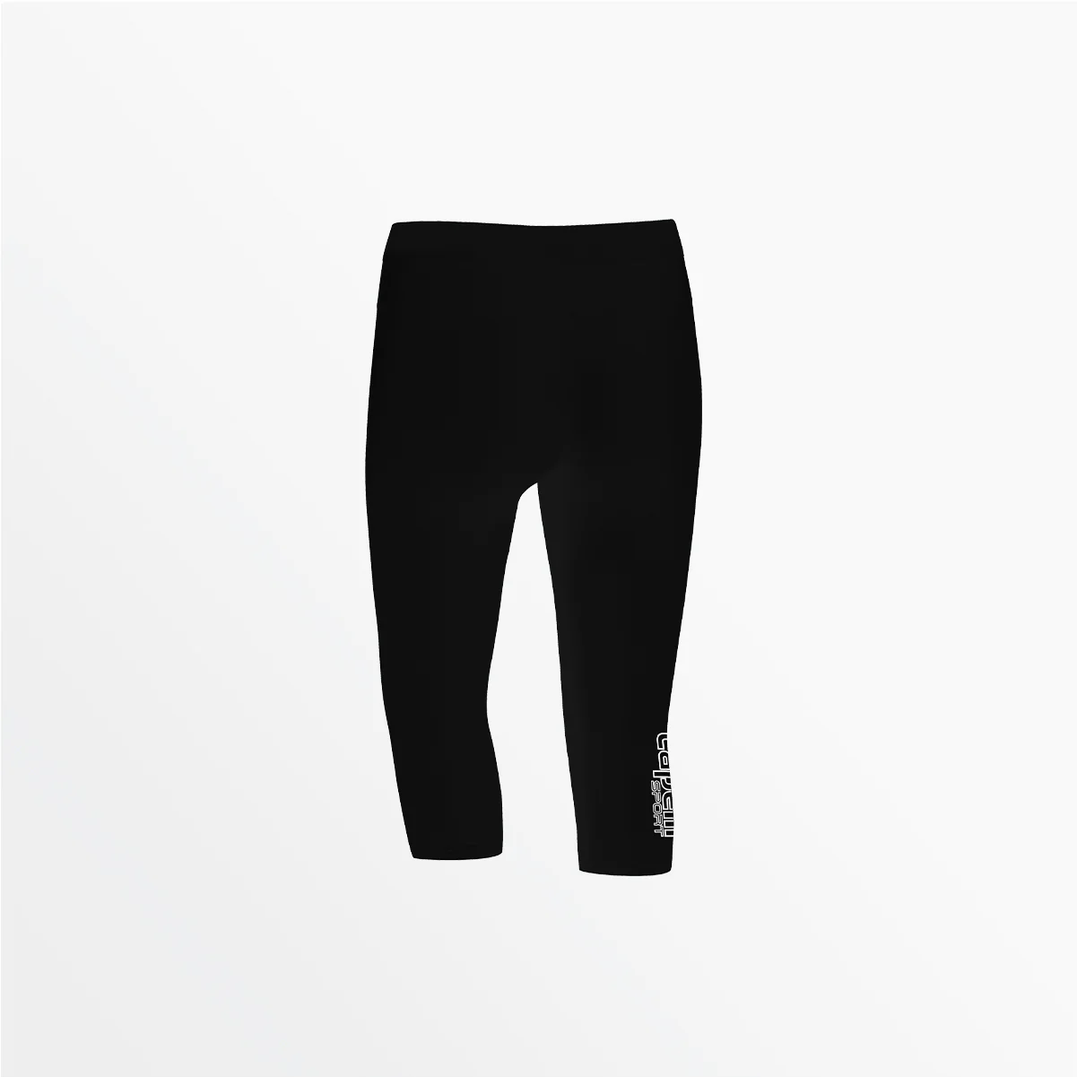 WOMEN'S MID RISE LOGO 3/4 COTTON LEGGINGS - Image 2