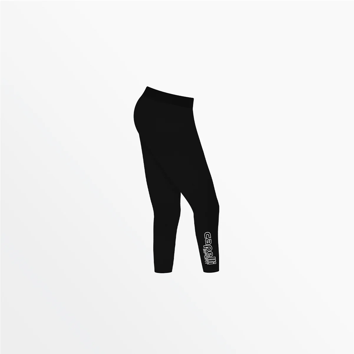 WOMEN'S MID RISE LOGO 3/4 COTTON LEGGINGS - Image 3