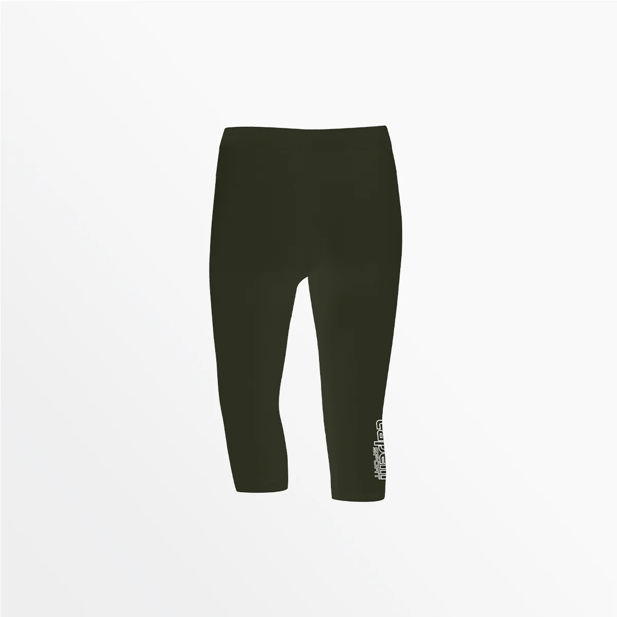 WOMEN'S MID RISE LOGO 3/4 COTTON LEGGINGS - Image 2