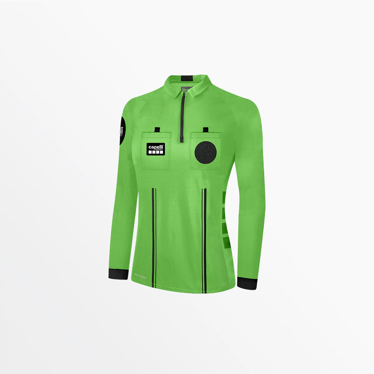 WOMEN'S OFFICIAL REFEREE 1/4 ZIP LONG SLEEVE JERSEY - Image 9