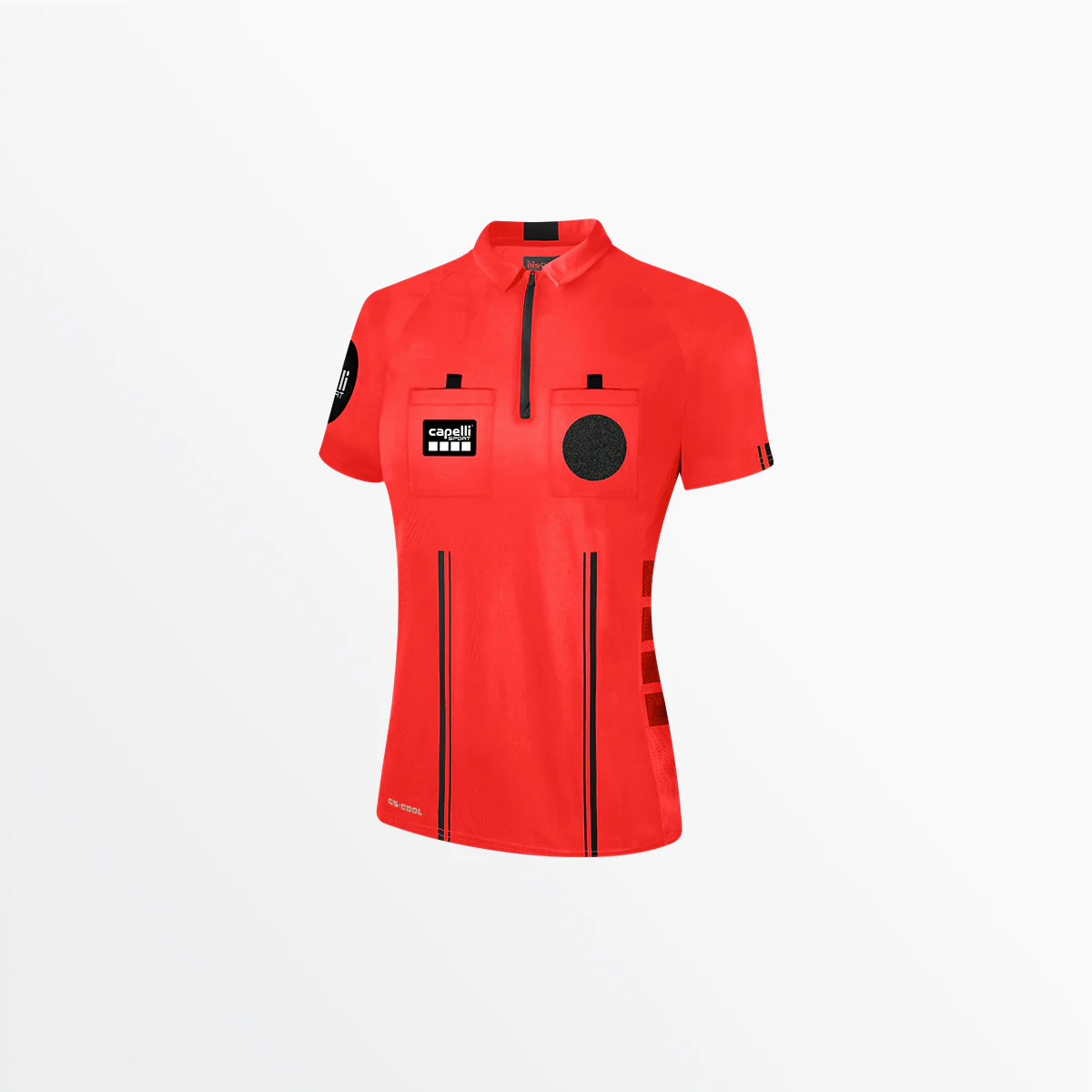 WOMEN'S OFFICIAL REFEREE 1/4 ZIP SHORT SLEEVE JERSEY - Image 11