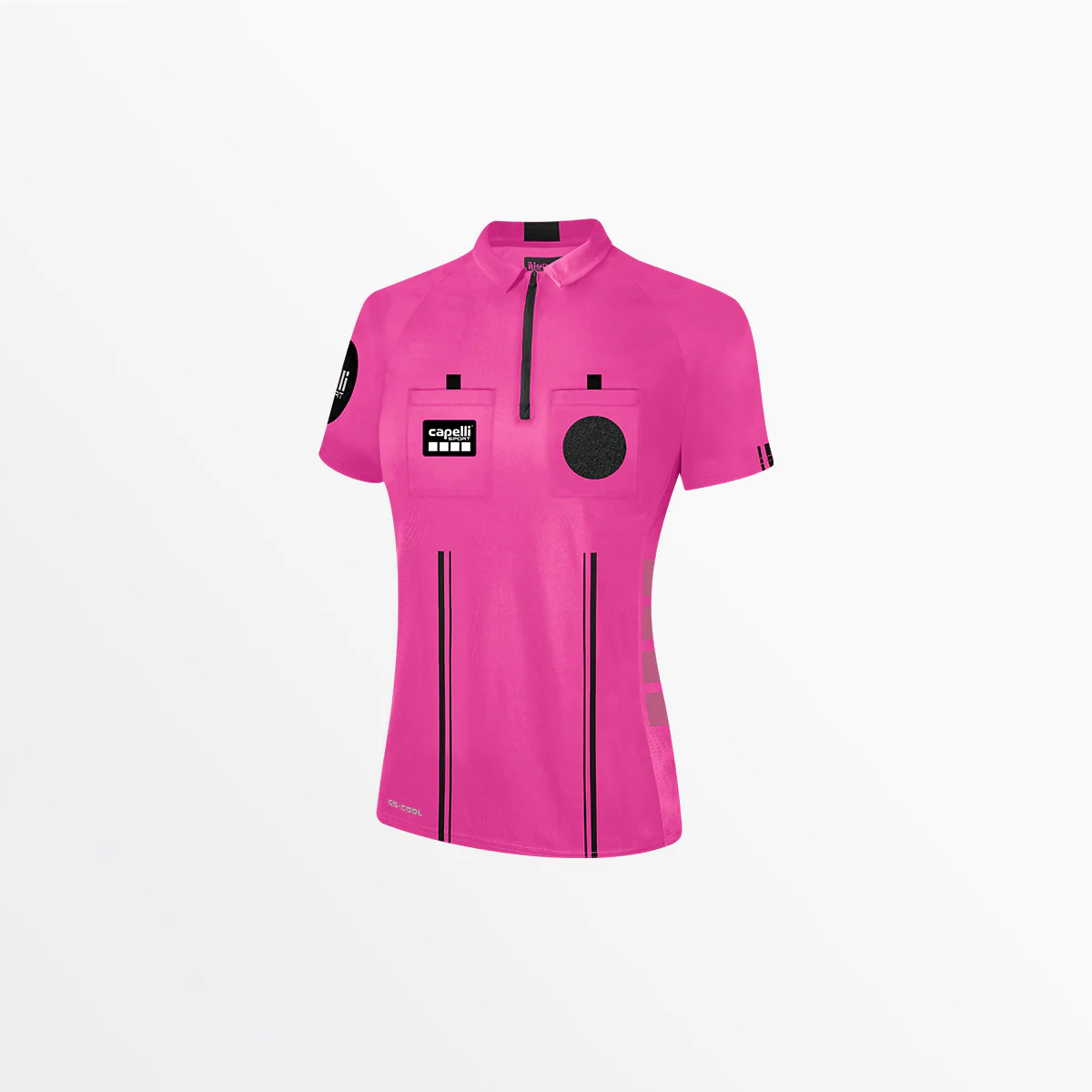 WOMEN'S OFFICIAL REFEREE 1/4 ZIP SHORT SLEEVE JERSEY - Image 7