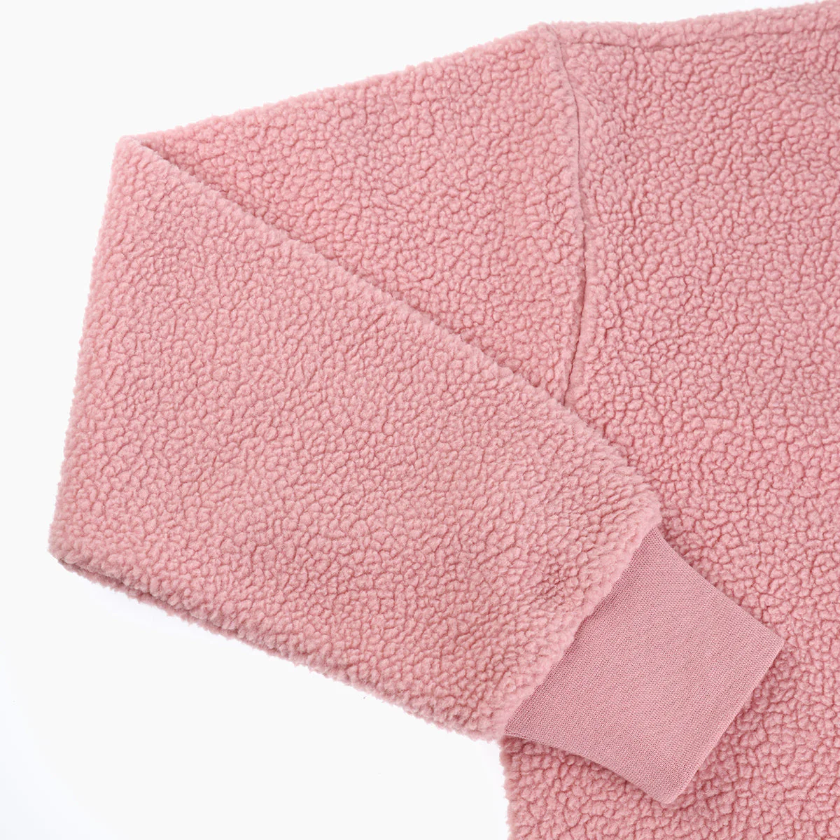 WOMEN'S SHERPA CROPPED PULLOVER HOODIE - Image 4