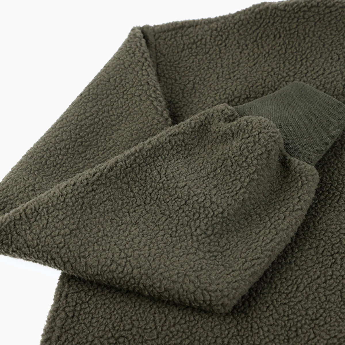 WOMEN'S SHERPA CROPPED PULLOVER HOODIE - Image 8