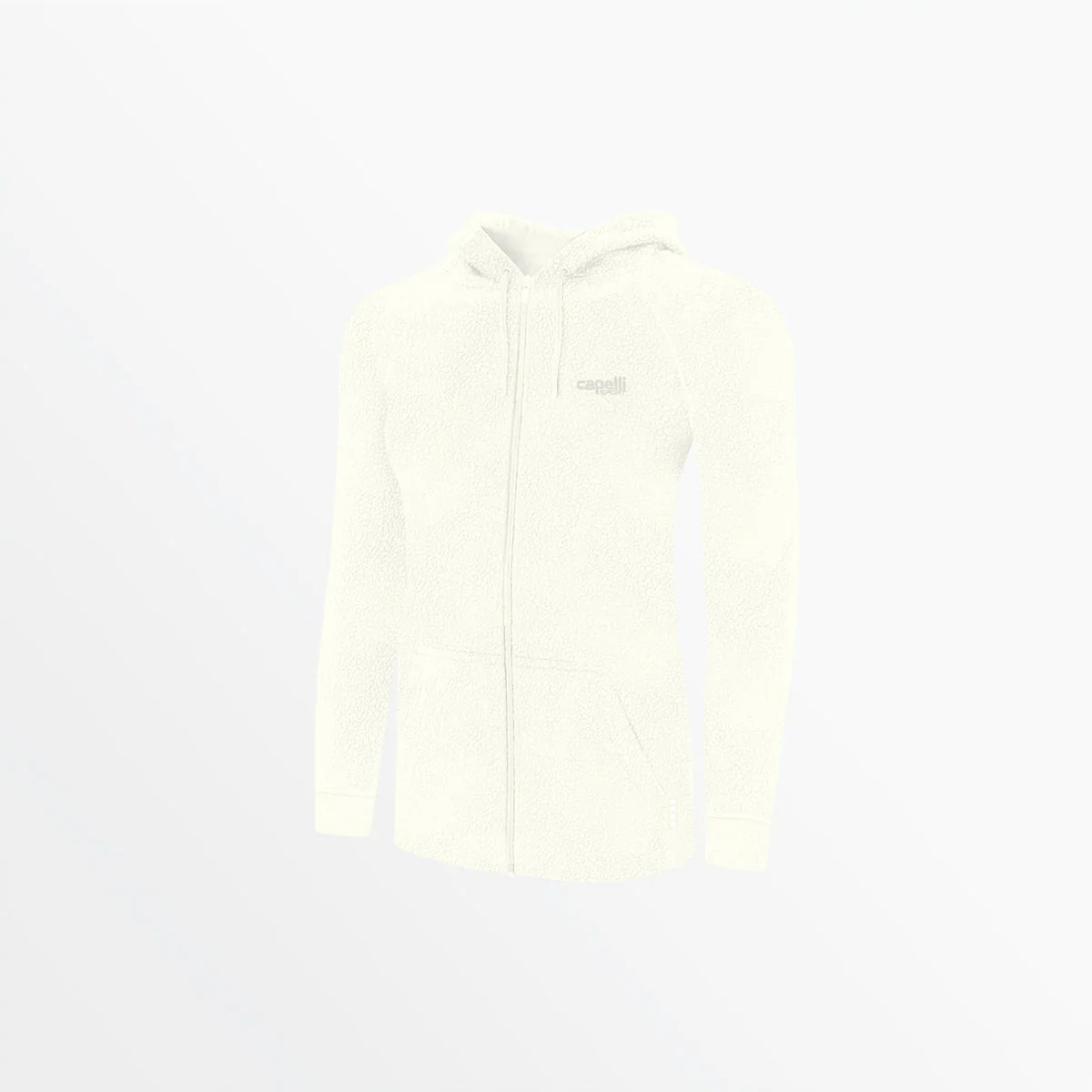 WOMEN'S SHERPA ZIP UP HOODIE