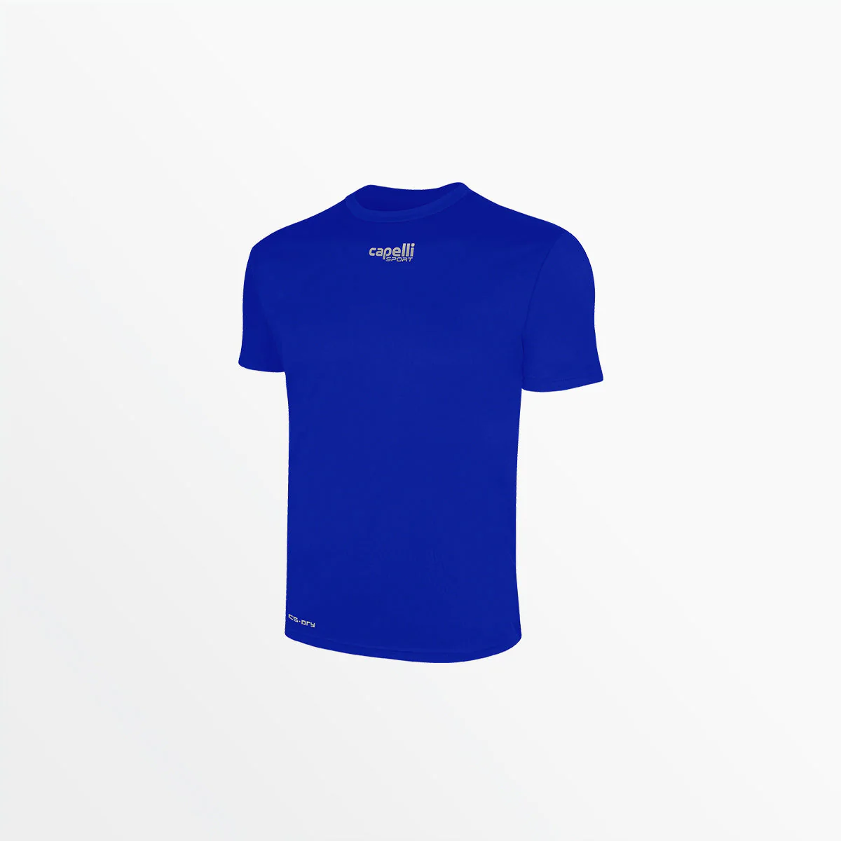 YOUTH BASICS CREW NECK POLY TEE