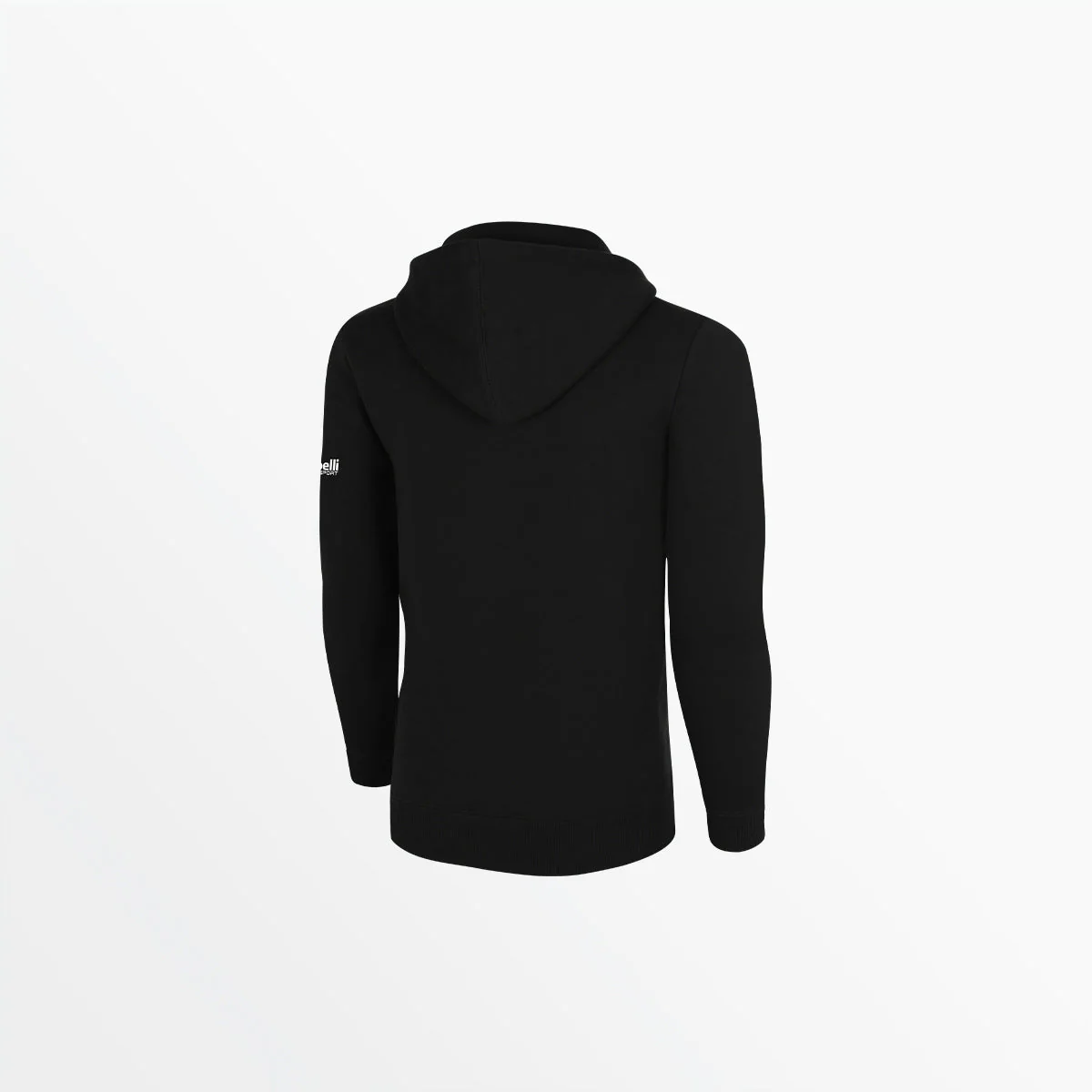 YOUTH BASICS FLEECE PULLOVER HOODIE WITH SLEEVE LOGO - Image 2
