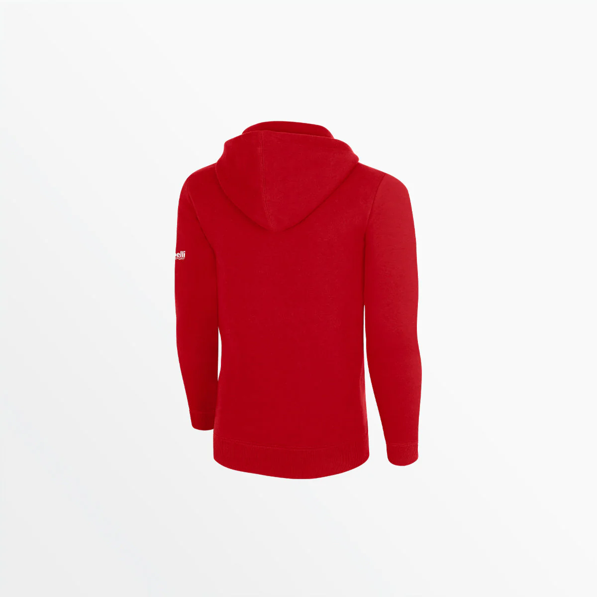 YOUTH BASICS FLEECE PULLOVER HOODIE WITH SLEEVE LOGO - Image 2