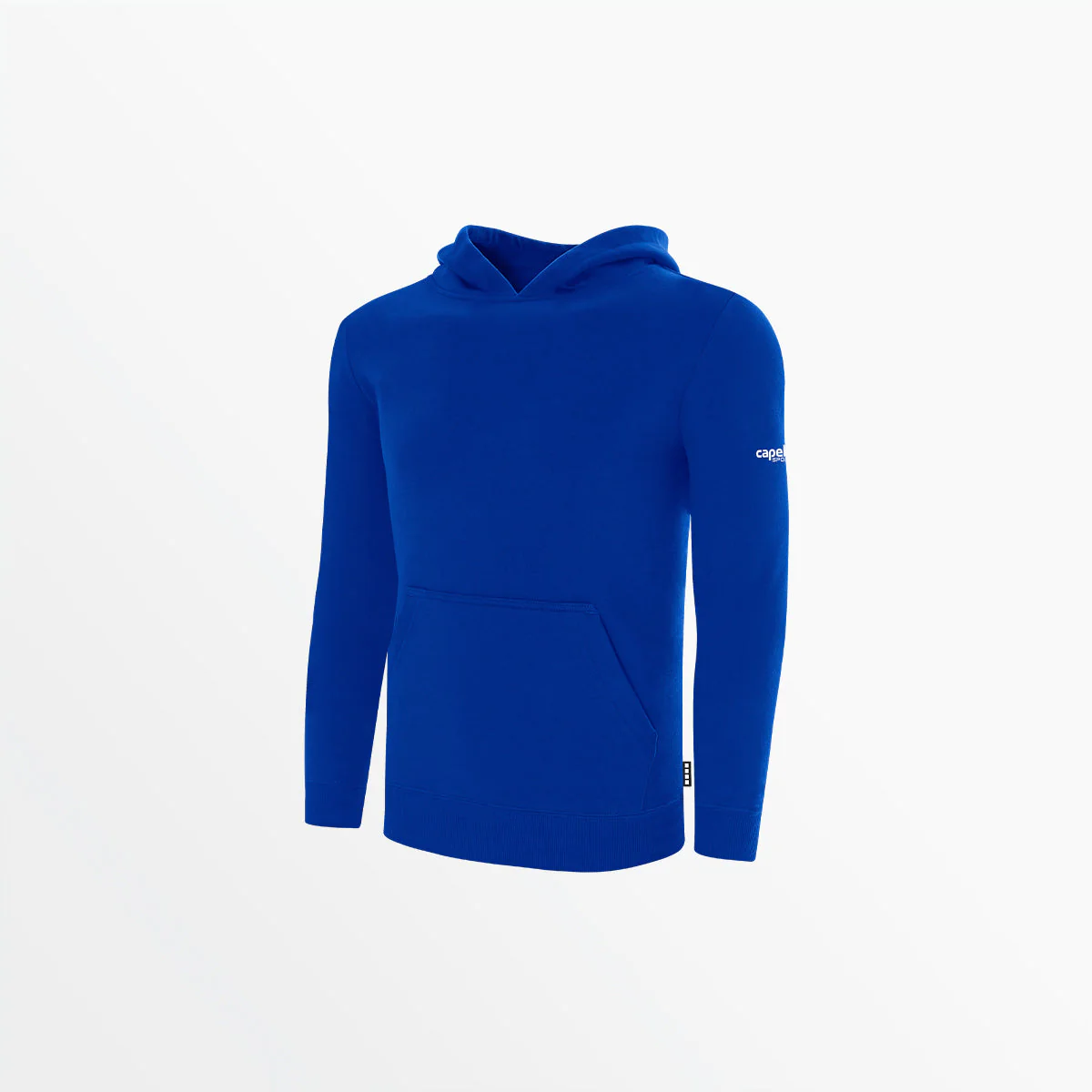 YOUTH BASICS FLEECE PULLOVER HOODIE WITH SLEEVE LOGO