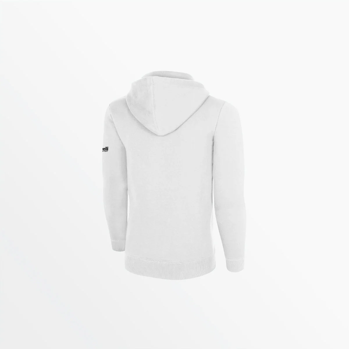 YOUTH BASICS FLEECE PULLOVER HOODIE WITH SLEEVE LOGO - Image 2