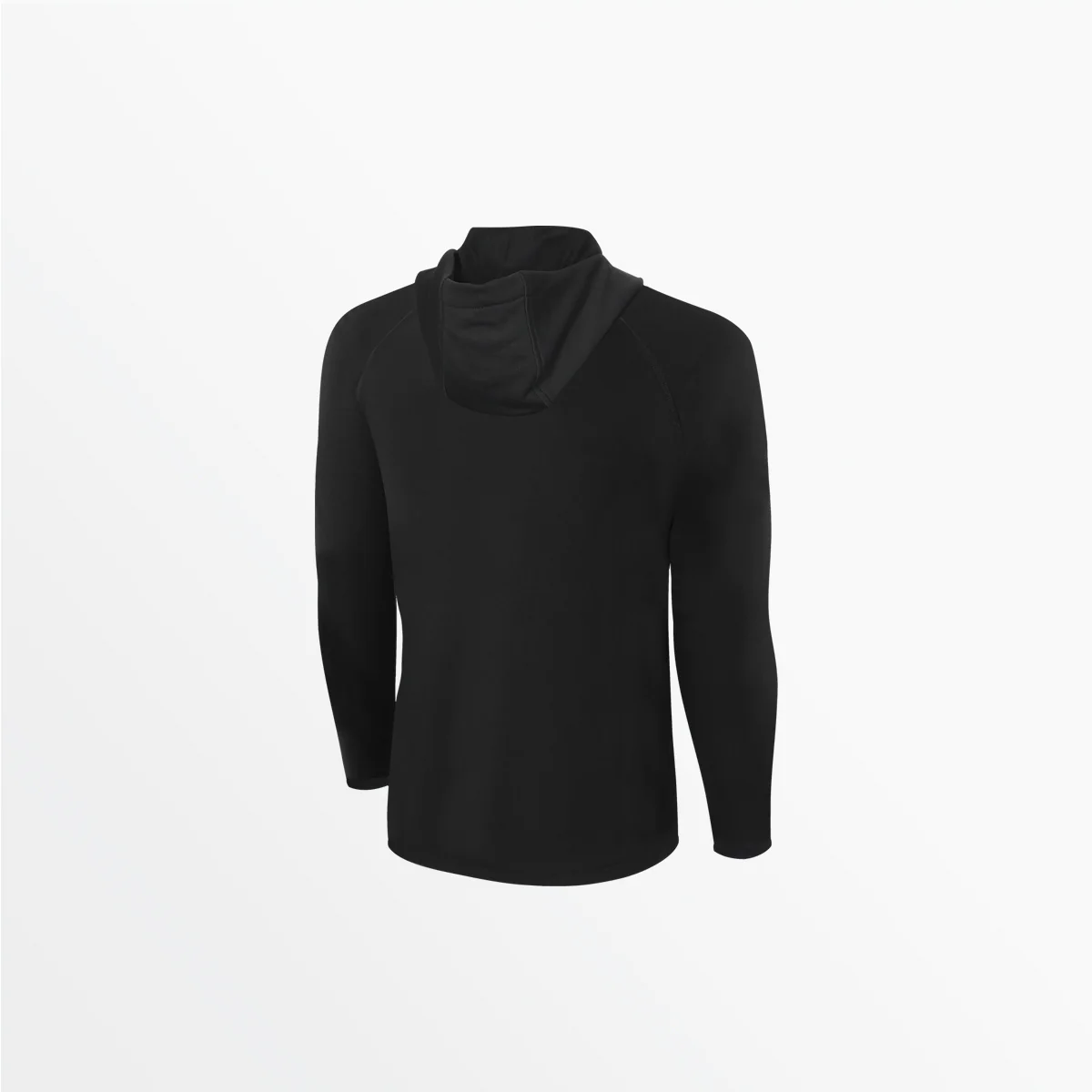 YOUTH CLUB LONG SLEEVE POLY HOODED TEE - Image 2