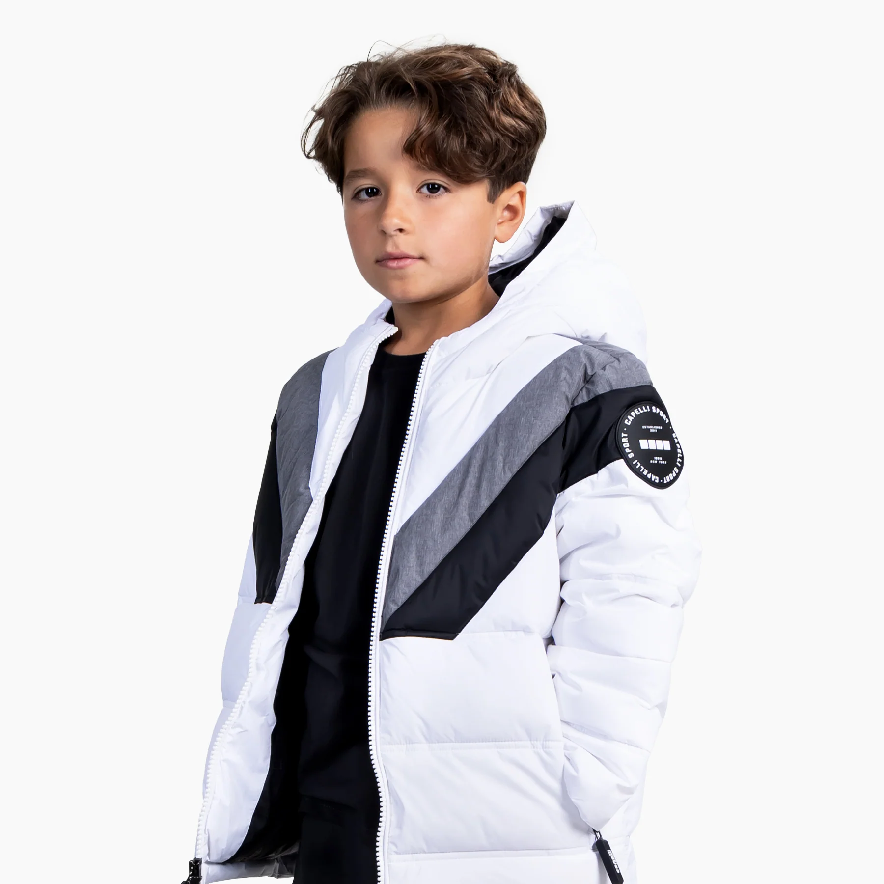 YOUTH COLOR BLOCKED WINTER JACKET