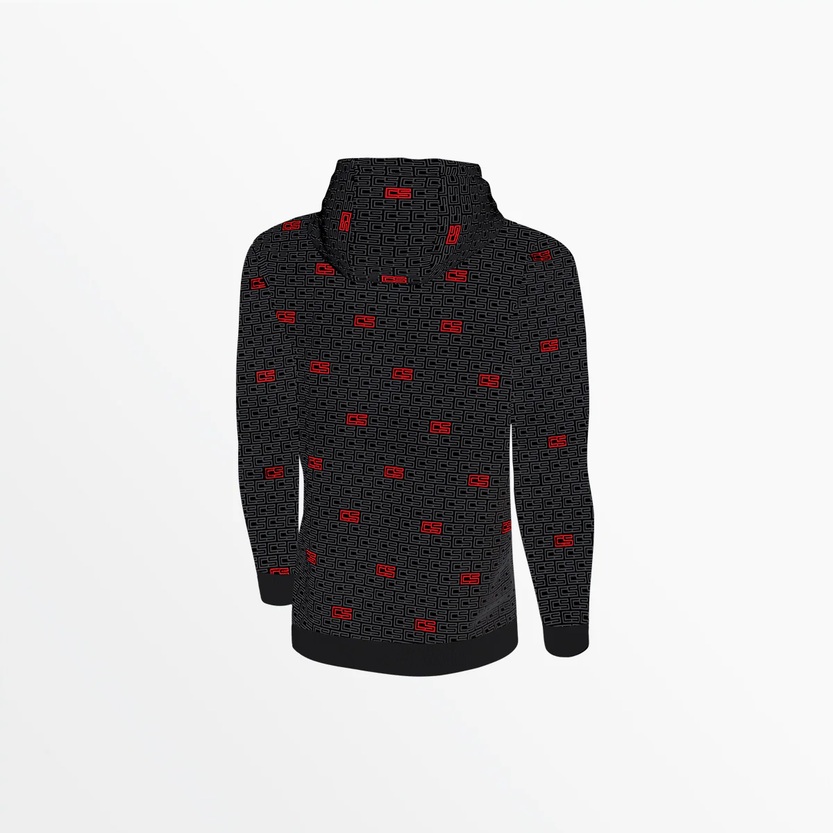 YOUTH CS MONOGRAM PRINT PULLOVER HOODIE - Image 2
