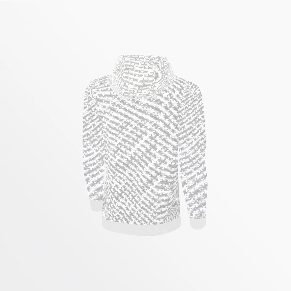 YOUTH CS MONOGRAM PRINT PULLOVER HOODIE - Image 2