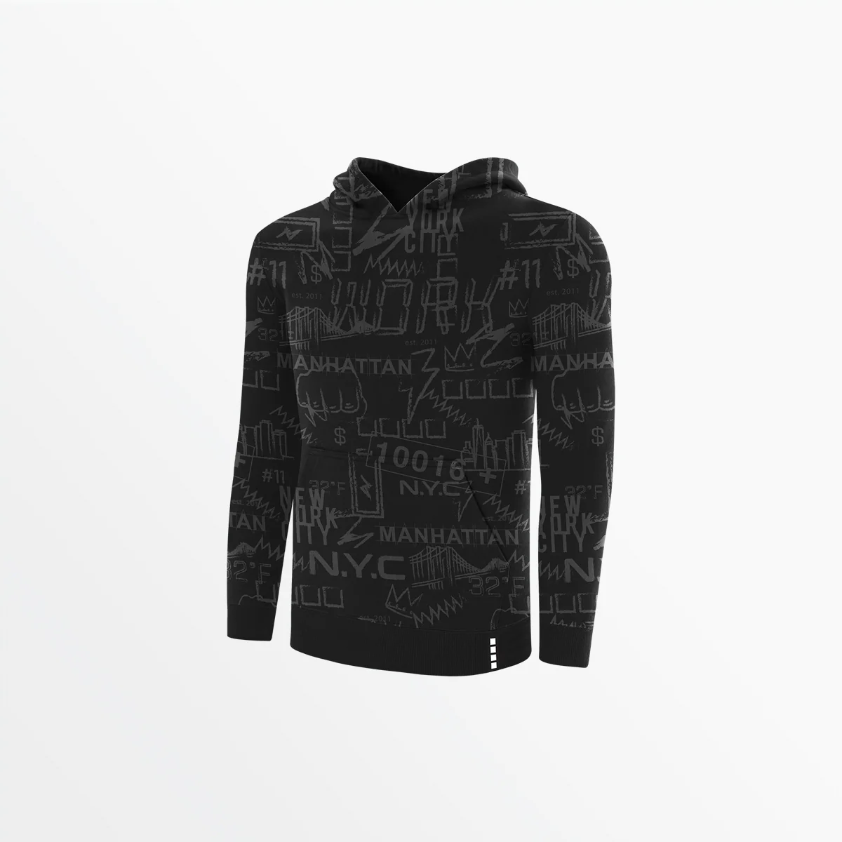 YOUTH FLEECE GRAPHIC PRINT PULLOVER HOODIE