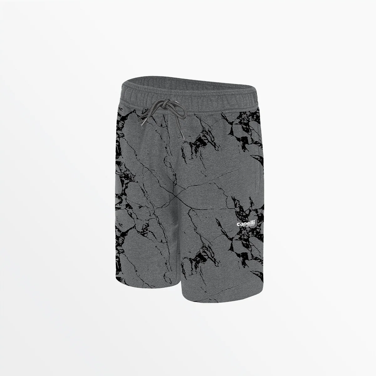 YOUTH MARBLE FRENCH TERRY SHORTS - Image 3
