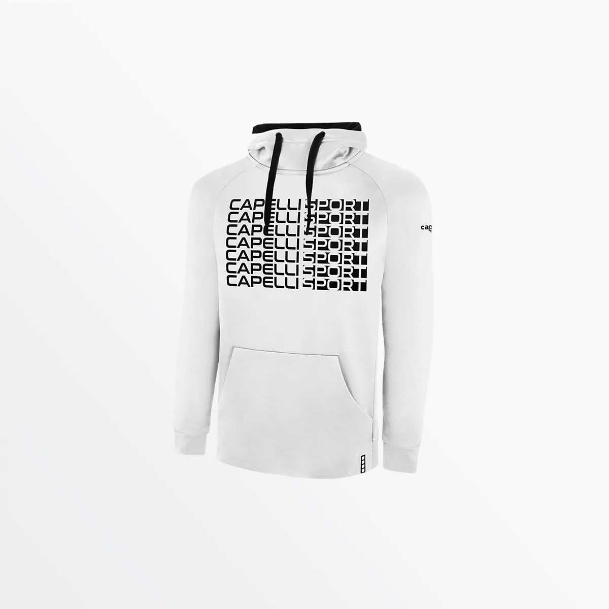 YOUTH THERMA FLEECE PULLOVER HOODIE W/ FRONT REPEATING LOGO