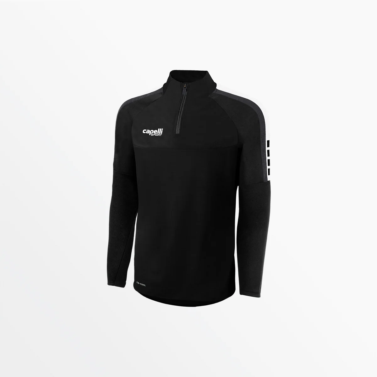 YOUTH MADISON PIQUE 1/4 ZIP TOP