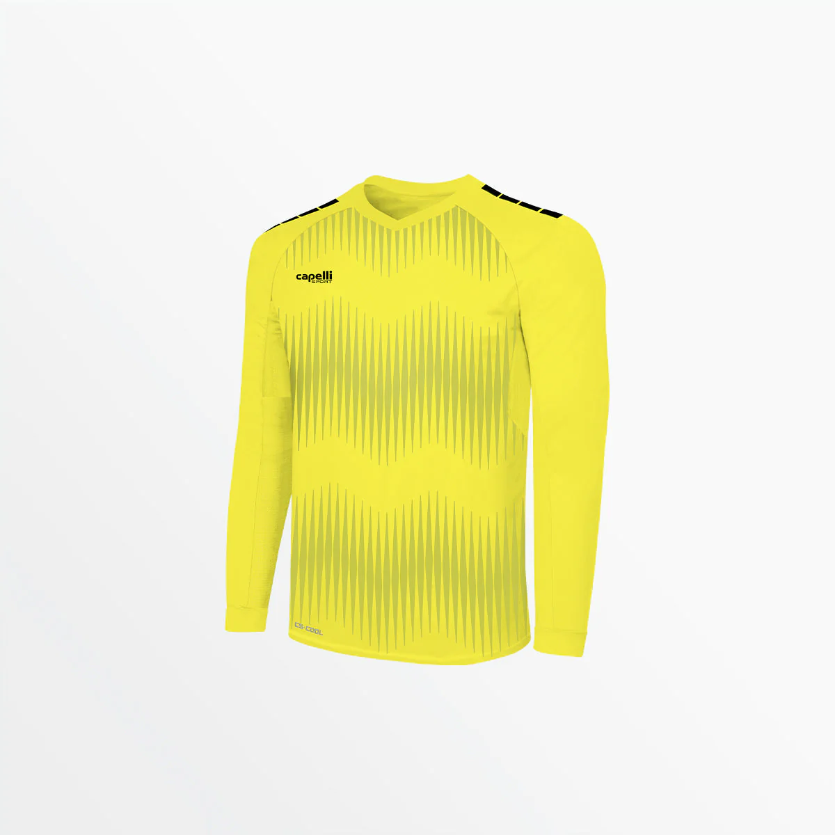YOUTH MADISON STATIC ⅠⅠ LONG SLEEVE GOALKEEPER JERSEY WITH PADDING